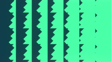 Basit geometrik şekillerin dönüşümü ile soyut renkli arkaplan. Asgari yaratıcı tasarım. Dijital dikişsiz döngü animasyonu. 3D görüntüleme. 4K, Ultra HD çözünürlüğü