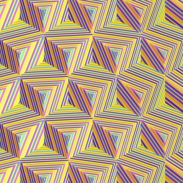 Textura Rayas Multicolores Rodajas Finas Decora Patrón Abstracto Cubos Proyección — Foto de Stock