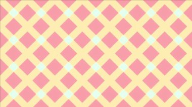 Basit geometrik şekillerden oluşan hipnotik hareketler. Tasarım elemanı. Dijital dikişsiz döngü animasyon arka planı. 3D görüntüleme. 4K, Ultra HD çözünürlüğü