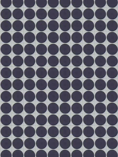 Візуалізація Цифрової Ілюстрації Абстрактного Білого Сірого Візерунка Створює Оптичну Ілюзію — стокове фото