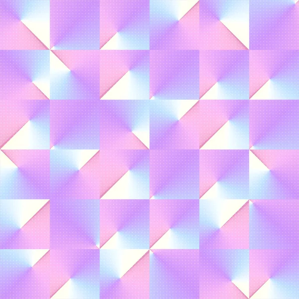 직사각 모양의 기하학적 배경에 유행하는 온색의 경사도 양식을 구체화 렌더링 — 스톡 사진