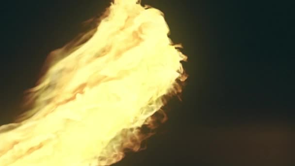 Muhteşem Kıvranan Ateş Girdabı Soyut Sanat Geçmişi Yaratıcı Tasarım Canlandırma — Stok video