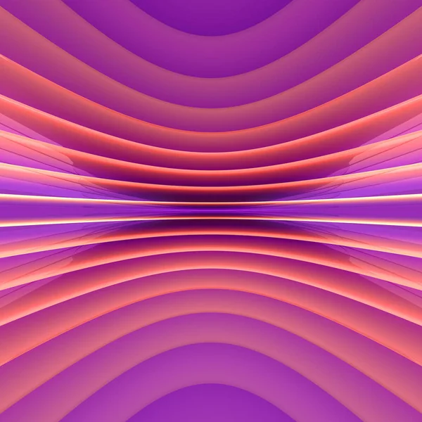 Lichtgevende Achtergrond Met Violette Strepen Creativiteit Gradiënt Golven Uittreksel Ontwerp — Stockfoto