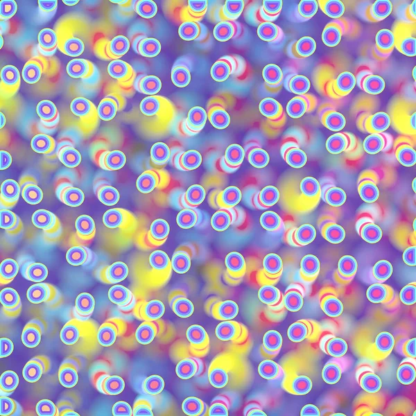 Muster Einer Gruppe Farbiger Spiralobjekte Mit Gestreifter Textur Abstrakte Kreative — Stockfoto