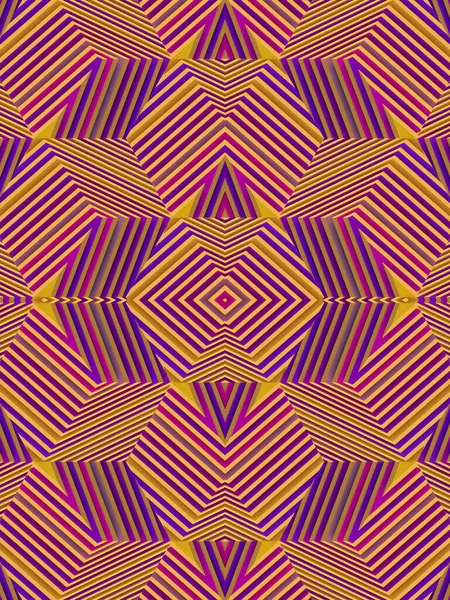 Abstrakt Fargebakgrunn Med Kaleidoskopisk Stripete Tekstur Tynne Skiver Kreativ Konseptdesign – stockfoto