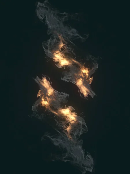 Φανταστικό Στριφογύρισμα Φωτιάς Αφηρημένο Υπόβαθρο Τέχνης Δημιουργικός Σχεδιασμός Απόδοση Ψηφιακής — Φωτογραφία Αρχείου