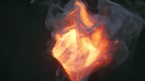 Een Wervelwind Van Betoverde Magische Vlammen Futuristische Achtergrond Abstract Ontwerp — Stockvideo