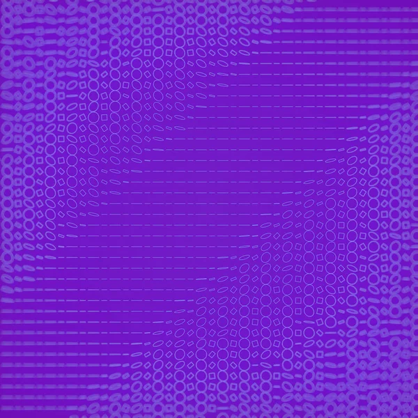 Einfache Geometrische Formen Auf Violettem Hintergrund Muster Modernen Stil Darstellung — Stockfoto