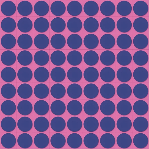Polka Dot Mønster Skaper Optisk Illusjon Geometrisk Abstrakt Kunstbakgrunn Abstrakt – stockfoto