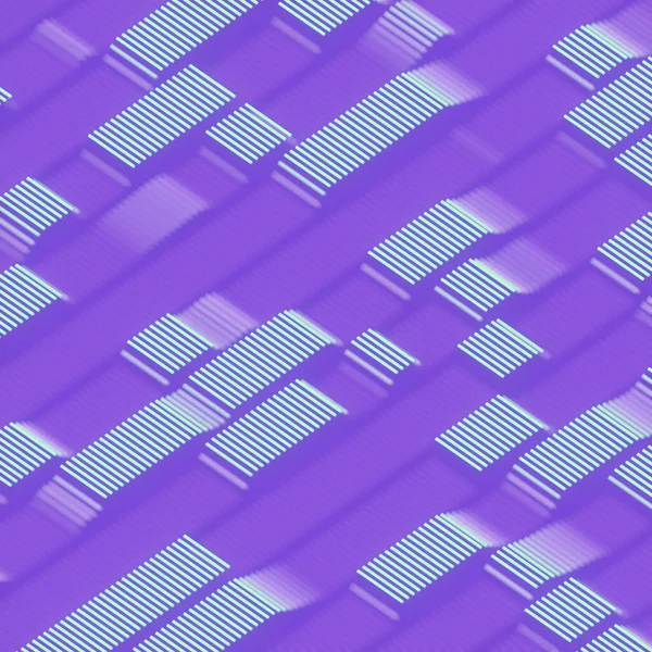 Geometrinen Abstrakti Tausta Monisäikeinen Ohjelmistokonsepti Renderöinti Malli Moderniin Tyyliin Digitaalinen — kuvapankkivalokuva