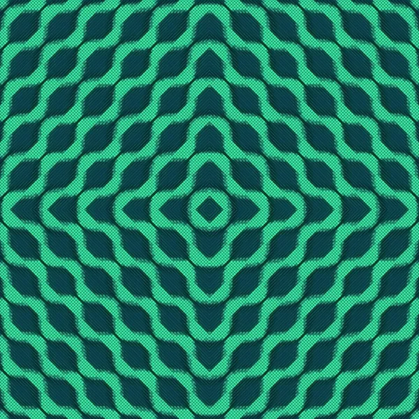 Ilustracja Zielonego Geometrycznego Wzoru Tło Cyfrowe — Zdjęcie stockowe