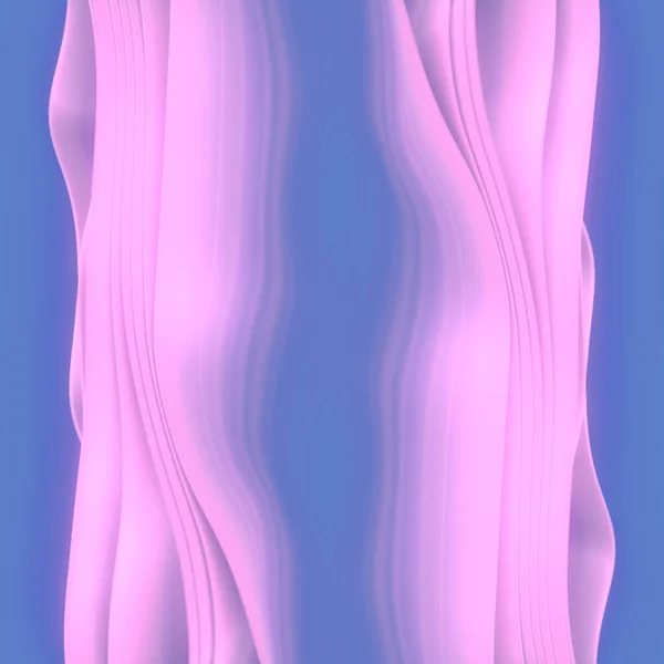 Красочные Гладкие Волнистые Полосы Симметричный Фон Абстрактный Современный Арт Дизайн — стоковое фото