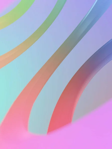 Fantastisesti Pastellivärit Helix Abstrakti Luovan Taiteen Tausta Digitaalinen Kuvitus — kuvapankkivalokuva