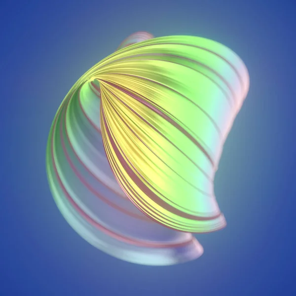 Bright Colorful Illustration Abstract Multicolored Geometric Figure Digital Background Futuristic — Stock Photo, Image