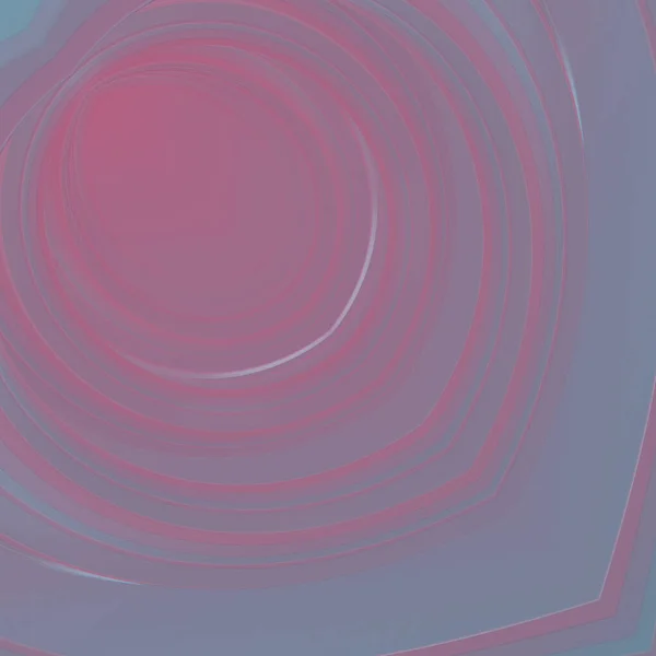 Lähikuva Vaaleanpunainen Sininen Muoto Generatiivista Taidetta Sileä Kaltevuus Optinen Illuusio — kuvapankkivalokuva