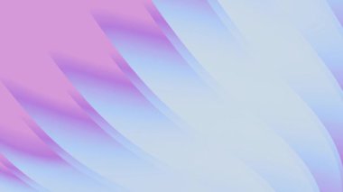 Hareket eden mavi ve mor dalga deseni. Mavi ve mor renkler çarpıcı bir kontrast yaratır. Dijital dikişsiz döngü animasyonu. 3D görüntüleme. 4K, Ultra HD çözünürlüğü