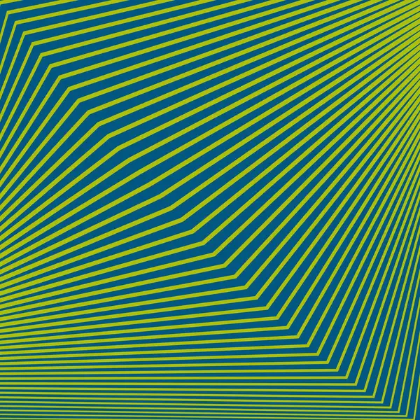 Fargerik Abstrakt Gjengivelse Digital Illustrasjon Med Grønt Gult Stripe Mønster – stockfoto