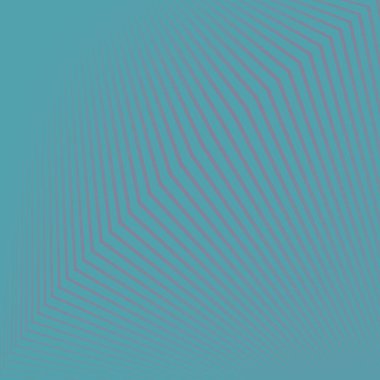 Soyut 3D, mavi arkaplan ve pembe çizgili dijital çizimler. Kompozisyon görsel olarak çarpıcı ve büyüleyici.