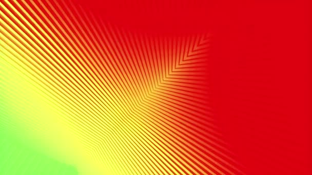 Симетричний Геометричний Візерунок Безшовної Петлі Анімації Візуально Вражаюча Композиція Абстрактний — стокове відео