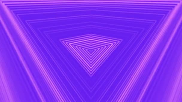 Απόδοση Ψηφιακή Απρόσκοπτη Βρόχο Animation Κίνηση Γεωμετρικό Συμμετρικό Μοτίβο Φωτός — Αρχείο Βίντεο