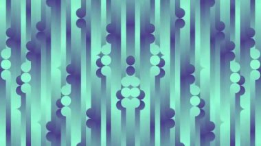 Etkileyici geometrik şekiller ve hareketli neon renkli desenler. Dinamik ve görsel olarak memnun edici simetrik bir kompozisyon. Dijital dikişsiz döngü animasyonu. 3D görüntüleme. 4K, Ultra HD çözünürlüğü