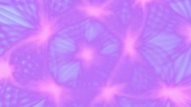 Soyut renkli parlak çizgilerin kusursuz döngü animasyonu barış ve uyum atmosferi yaratıyor. Alan etkisinin derinliği. 3D görüntüleme. 4K, Ultra HD çözünürlüğü