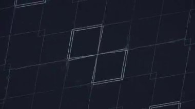 İnce ışık çizgileri bir elmas deseni oluşturur. Derin karanlık arka plan ifade kabiliyetini artırırken, minimalist stil teknolojiyi ön plana çıkarıyor. 3d kusursuz döngü animasyonu 4K