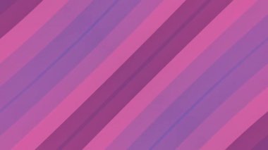 Pembe, mor ve minimalist çizgileri olan soyut simetrik döngü animasyonu. Temiz renkler ve basit şekiller kompozisyona modern ve zarif bir görünüm kazandırır. 3D görüntüleme 4K