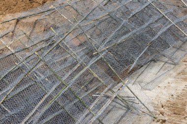 Dayanıklı çelik ağ, güvenli takviye için güçlü bir inşaat şebekesi oluşturuyor