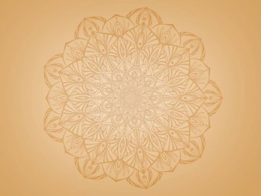 Arka planda sanatın Mandala barış tasarımı .