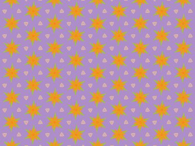 Arkaplan ve arkaplan için desenli kusursuz çiçek sanatı.