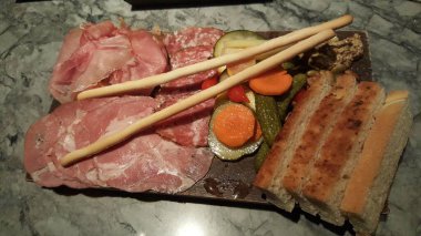 Restoran yemekleri ticari kullanım için yüksek kaliteli görüntü