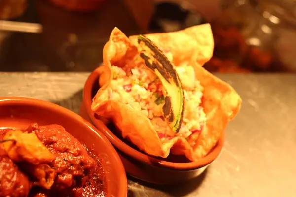 Ticari kullanım için yüksek kaliteli restoran yemek imajı