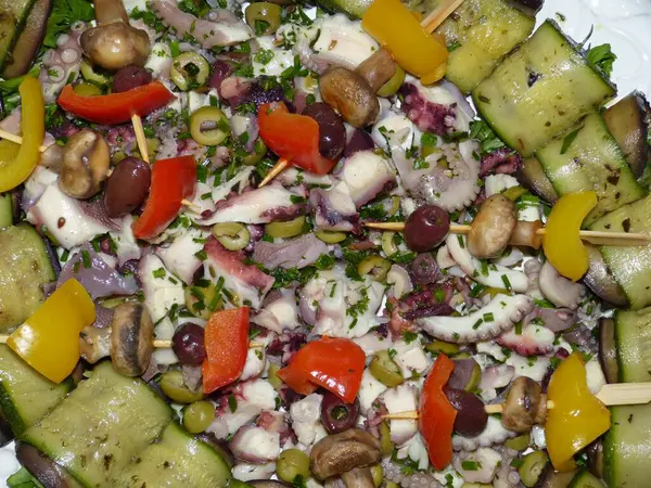 Ticari kullanım için yüksek kaliteli restoran yemek imajı