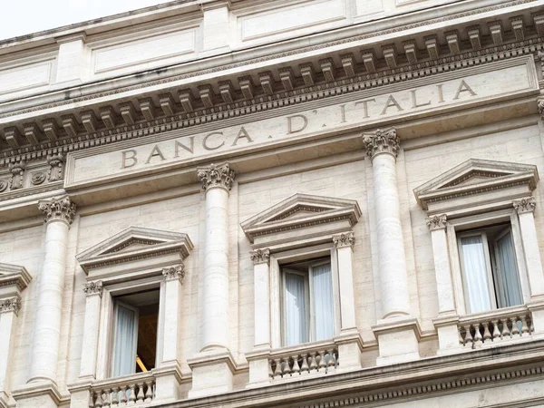 意大利罗马 2022年5月17日 意大利罗马复兴宫 Palazzo Koch 意大利首都罗马的复兴宫和意大利央行 Banca Italia 的总部 图库照片
