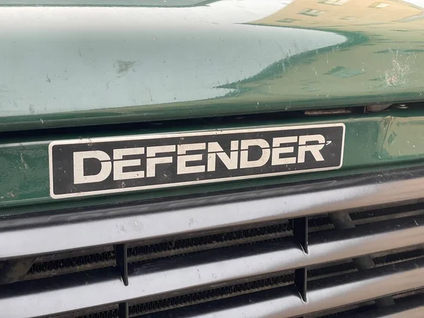 Berlim Alemanha Janeiro 2022 Land Rover Defender Land Rover Defender — Fotografia de Stock