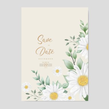 Suluboya Kasımpatı Düğün Kartı seti