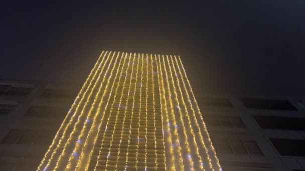 Milão Itália 2023 Atmosfera Natal Piazza Modotti Com Sua Santa — Vídeo de Stock