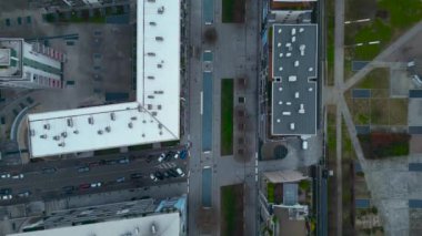 Santa Giulia, İtalya 'nın Milano kentinde Rogoredo ve Talledo bölgeleri arasında yer alan bir yerleşim yeridir. İtalya, Lombardiya, Milan 8.01.2024. Yüksek kalite 4k görüntü
