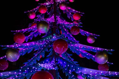 Noel Köyü Milano, İtalya 04.01.2024. Yüksek kalite fotoğraf