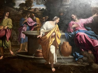 Milan, İtalya, 6 Ekim 2024 Brera Müzesi. Brera, İtalya 'nın Milano kentinde bulunan bir sanat galerisidir. Sergide 14. yüzyıldan 20. yüzyıla kadar 500 'den fazla tablo, heykel ve sanat eserinden oluşan bir koleksiyon yer alıyor.. 