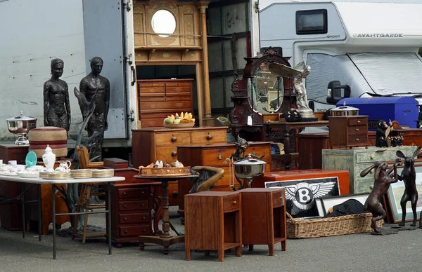 Peterborough Cambridgeshire England April 2023 Items Furniture Sale Antique Fair — Stock Photo, Image