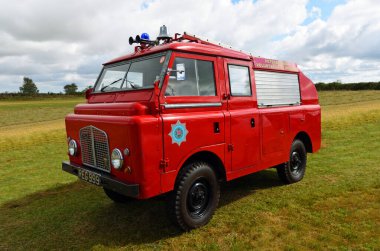 Little Gransden, CAMBRIDGESHIRE, İngiltere - 27 AĞUSTOS 2023: 1963 Dennis 