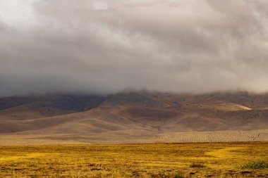 Dağların güzel manzarası
