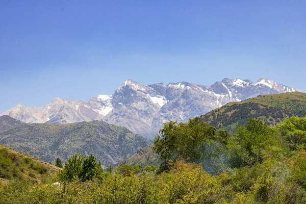 stock image scenic shot of beautiful mountain range, nature background