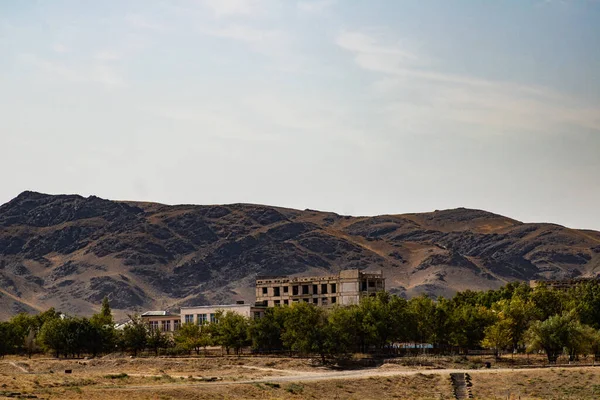 Άποψη Της Πόλης Της Ερήμου Negev Στο Israel — Φωτογραφία Αρχείου