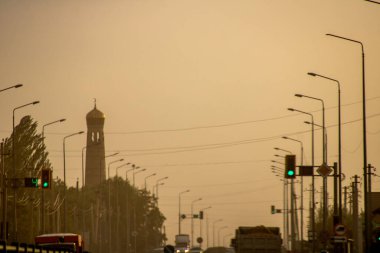 Barselona şehrinin manzarası