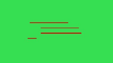 2d canlandırılmış yeşil işaret işaretli işaret işareti işaretli kare kutusunda şeffaf arkaplan ve tasarım için boş alan. Metin için boş alanı olan canlandırılmış kare yeşil kontrol listeleri. Açıklayıcı videolarda kullanılır.