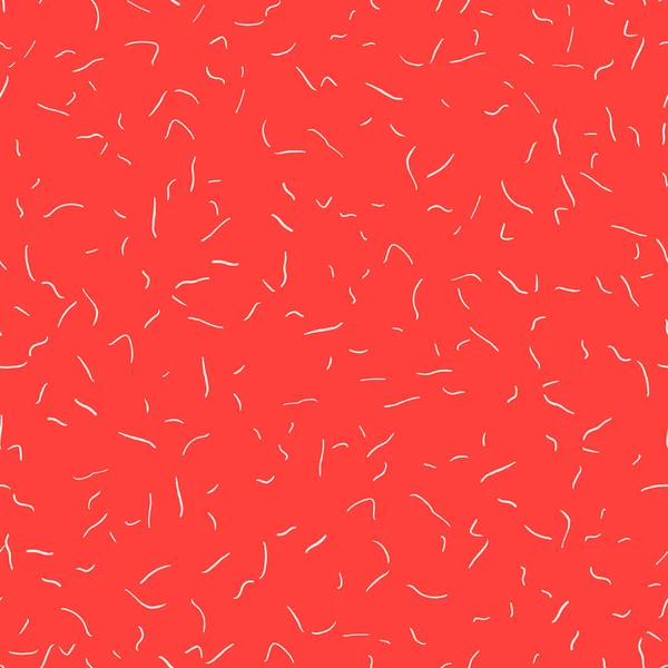Lebendige Rote Abstrakte Geometrische Formen Die Sich Nahtlos Wiederholen Zufällig — Stockvektor