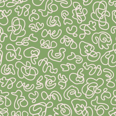 Soyut Tek Renkli Vektör Kusursuz Desen